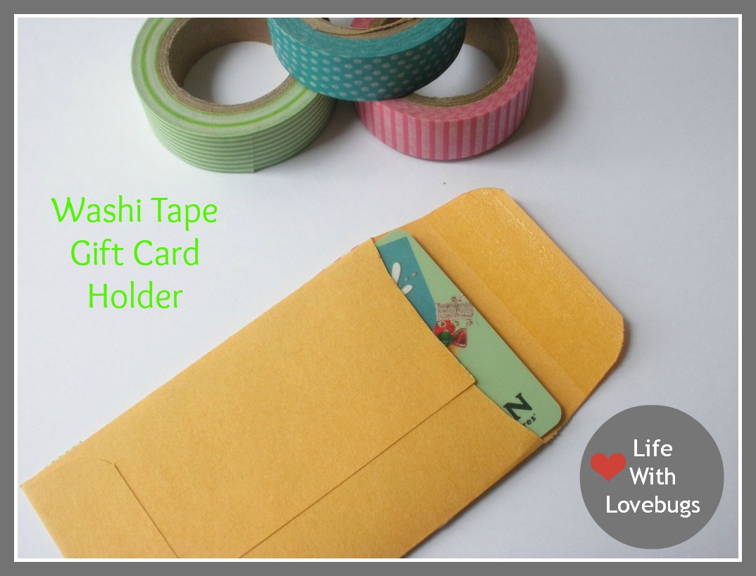 Mommy Monday: DIY washi tape dispenser