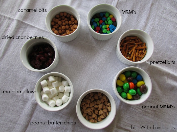 M&M Candy Bark Ingredients #shop