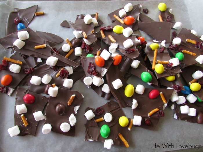 How to Make M&M Candy Bark #shop 