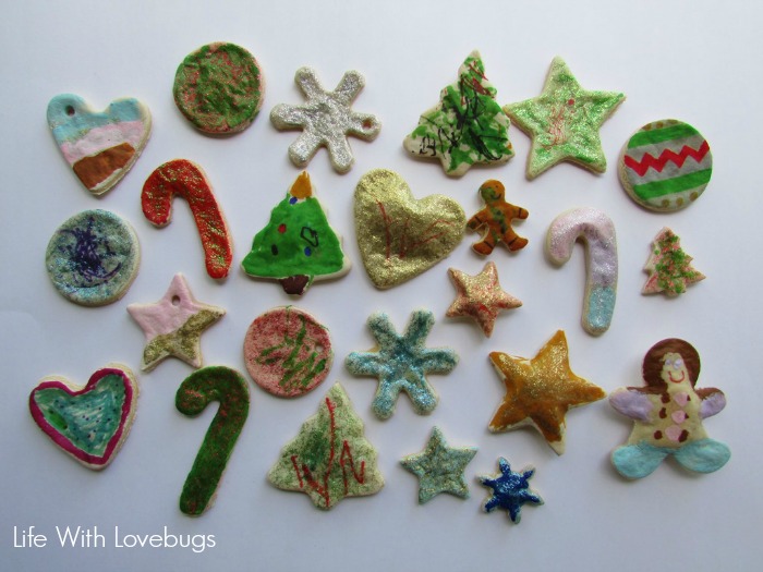 Making Salt Dough Ornaments - Easy Kids Craft