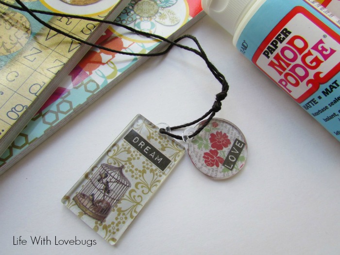 How  To Make Mod Podge Charms 