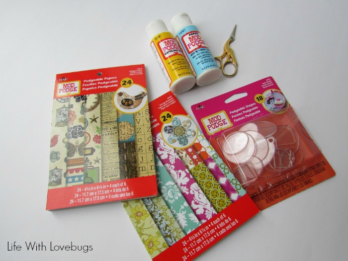 How  To Make Mod Podge Charms 