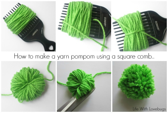 How To Make a Yarn PomPom