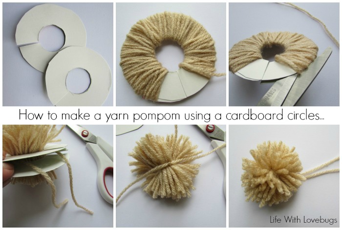 How To Make a Yarn PomPom