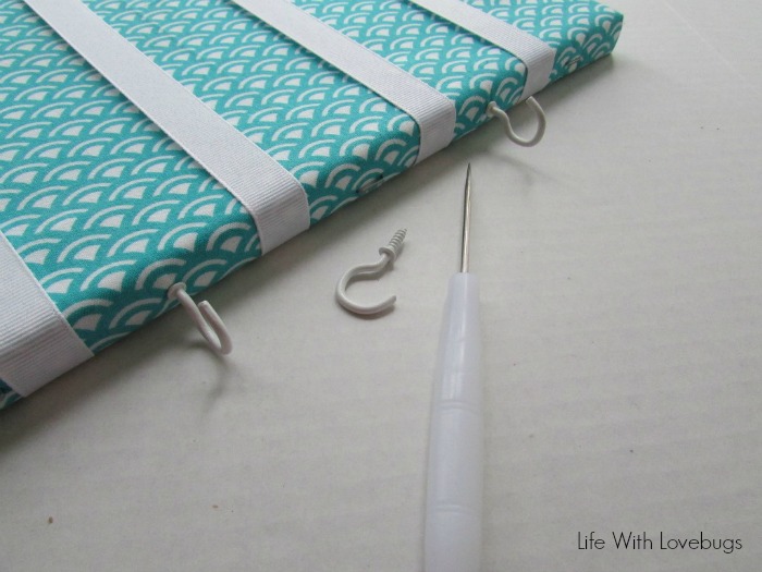 How to make a  Hair Bow Holder  with Accessory Hooks