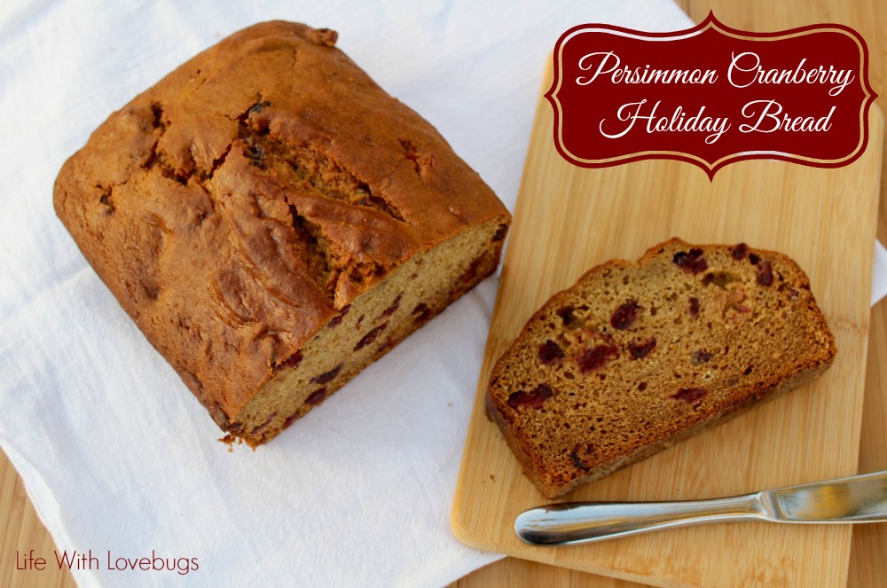 Christmas Cranberry-Persimmon Loaf Recipe