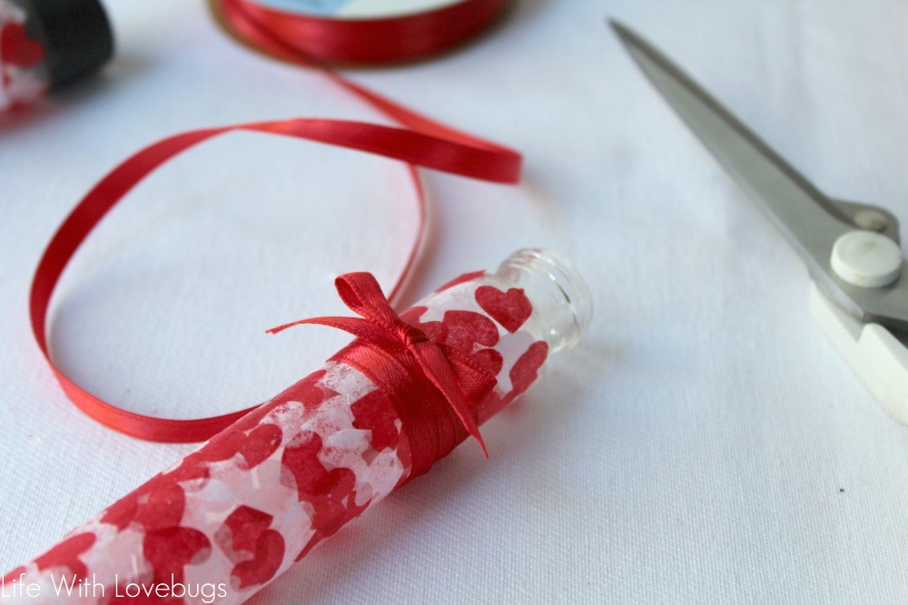 Decoupage Valentine's Day Candy Holders