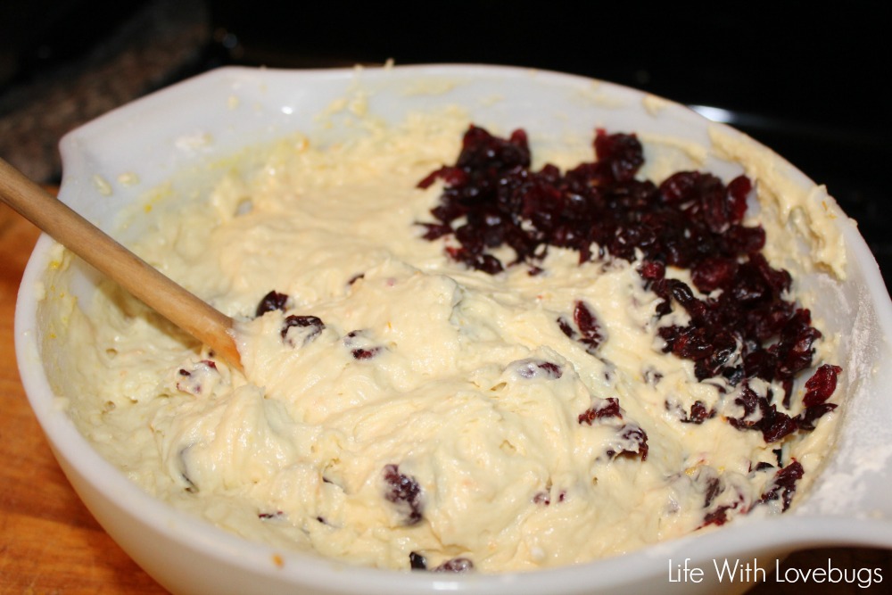 Orange Cranberry Yogurt Bread 