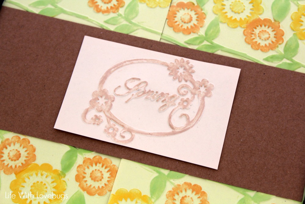 Spring Embossed Wall Art 