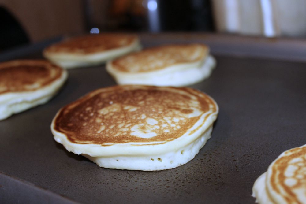 Lemon Ricotta Pancakes 