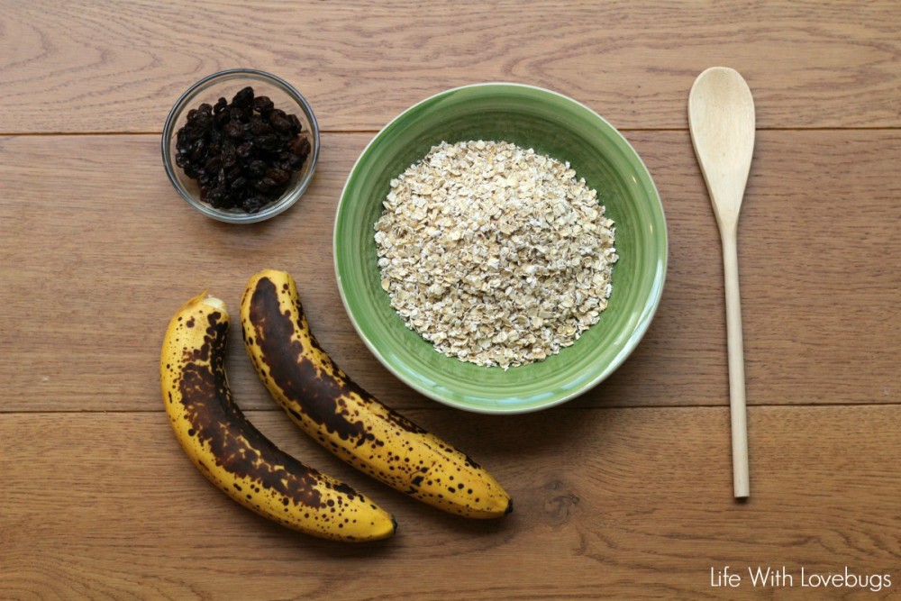 3 Ingredient Oatmeal Banana Cookies 