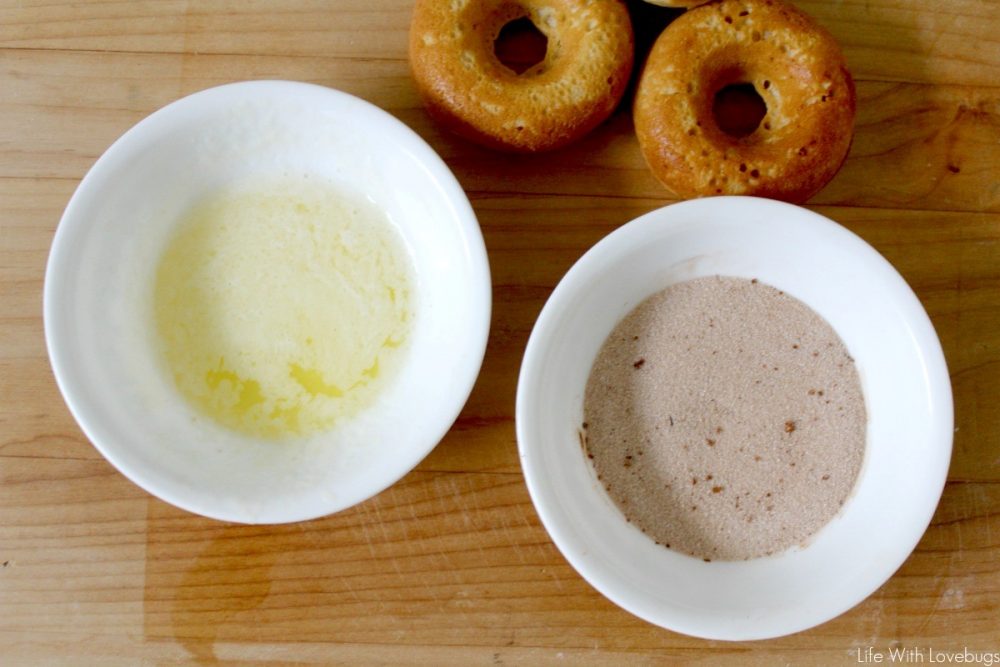 Baked Cinnamon and Sugar Donuts 