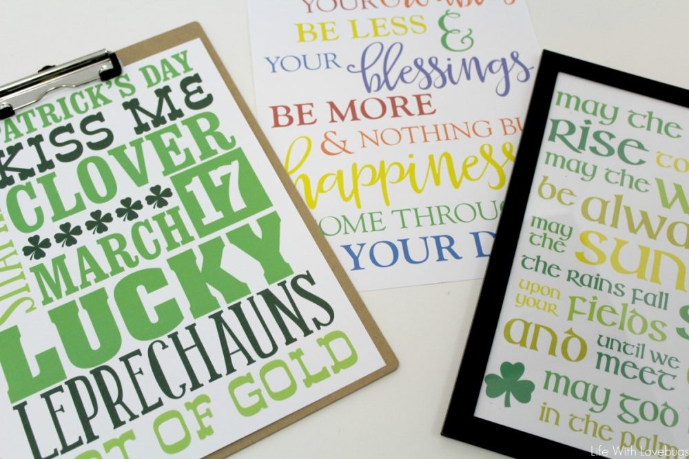 St. Patrick's Day Printables