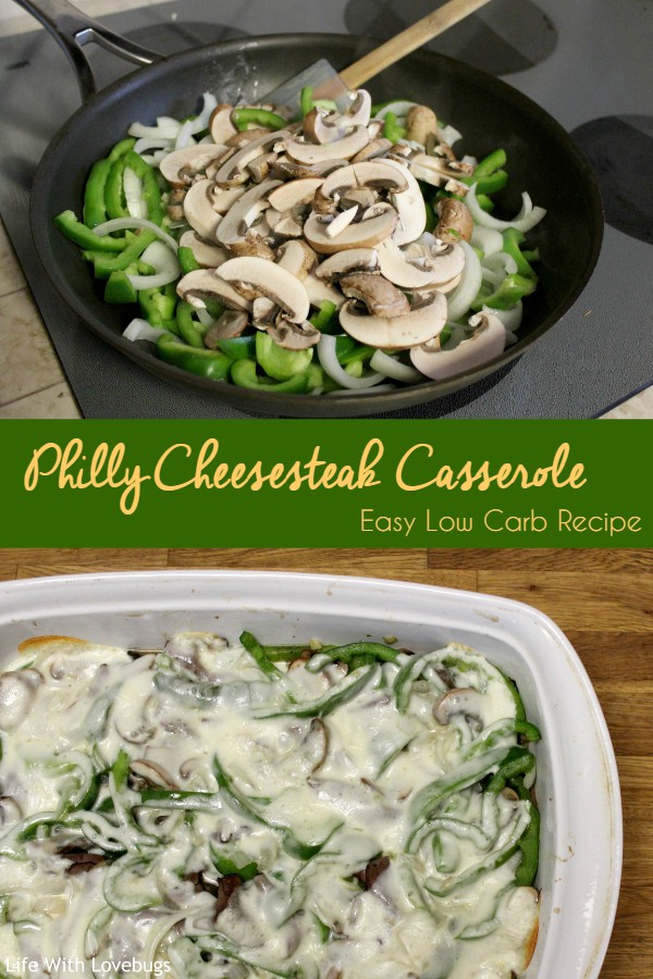 Philly Cheesesteak Casserole