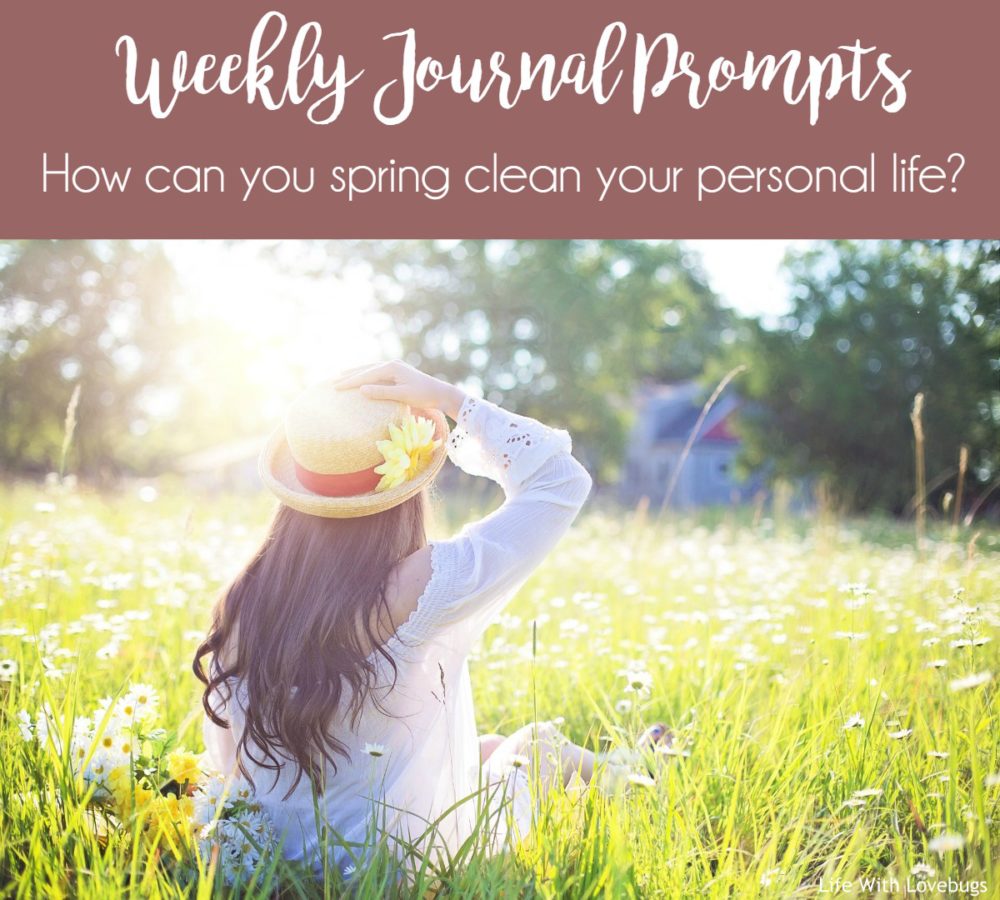 Weekly Journal Prompt - Need inspiration for your journal? Follow these prompts!