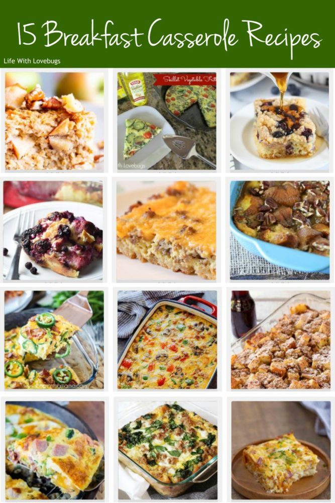 15 Breakfast Casserole Recipes