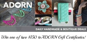 ToAdorn Gift Certificate Giveaway