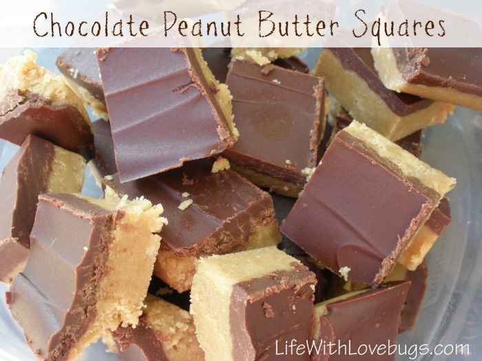 Chocolate Peanut Butter Squares