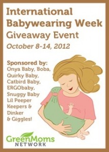 International Babywearing Week Giveaway