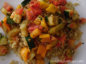 Quinoa Veggies