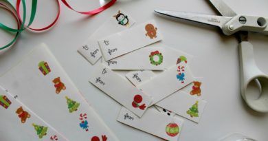 Printable Christmas Gift Labels