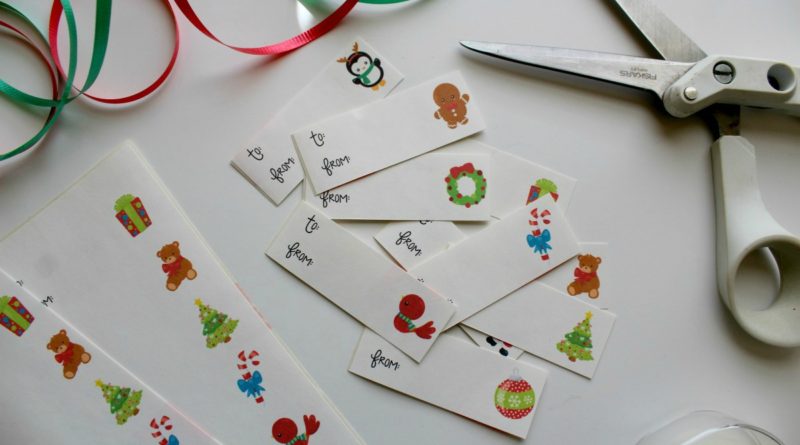 Printable Christmas Gift Labels