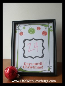 Christmas Countdown Option 1