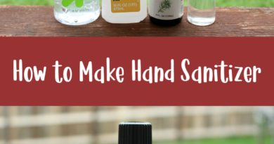 How to Make Hand Sanitizer