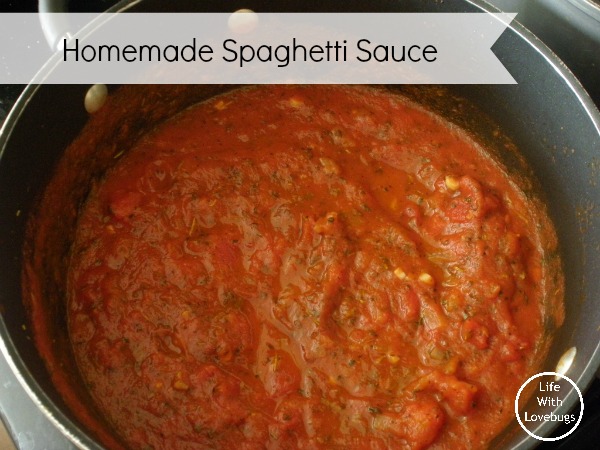 Homemade Spaghetti Sauce