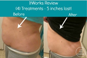 It Works Review - After 4 treatments I lost 5 inches!