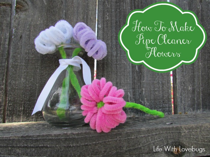 How To Make Pipe Cleaner Flowers