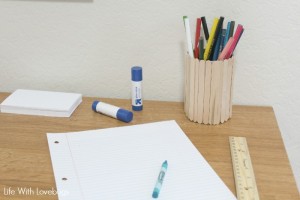 Living Room Makeover: Turn a Coffee Table into a Homework Desk