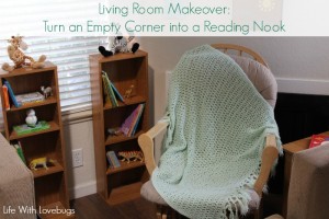 Living Room Makeover: Turn an Empty Corner into a Reading Nook