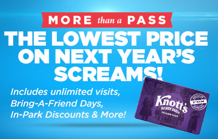 Knotts Berry Farm Season Pass