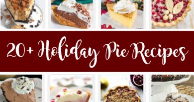 20+ Delicious Holiday Pie Recipes