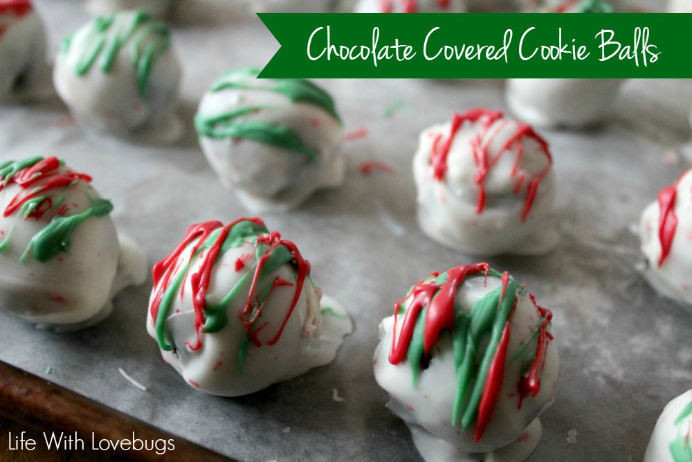 Chocolate Covered Cookie Balls