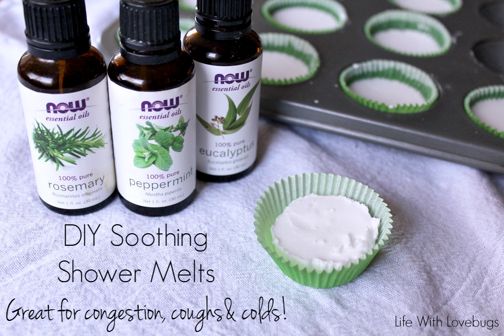 DIY Soothing Shower Melts