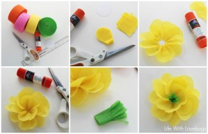 How to Make Crepe Paper Flowers