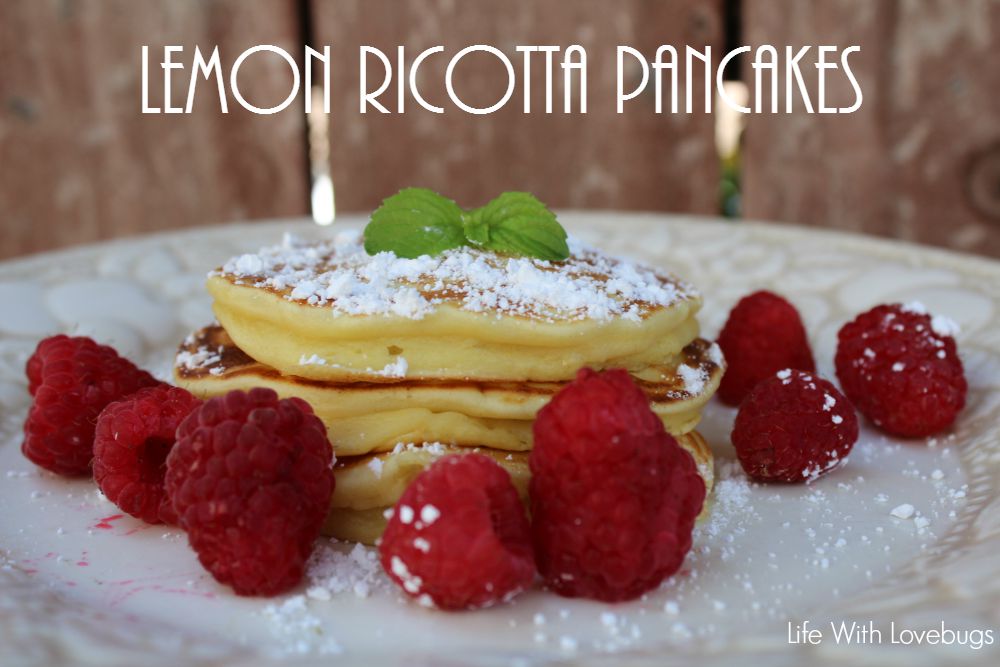 Lemon Ricotta Pancakes