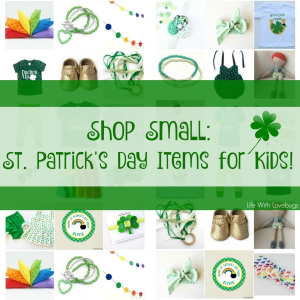 Shop Small: St Patricks Day Items for Kids