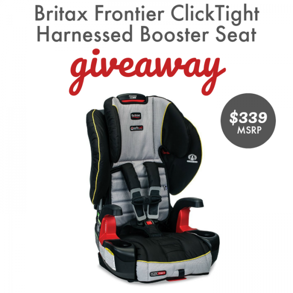 Britax Frontier ClickTight Harness Booster Seat Giveaway