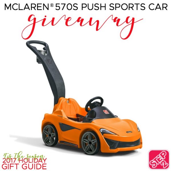 Step2 McLaren Push Car Giveaway