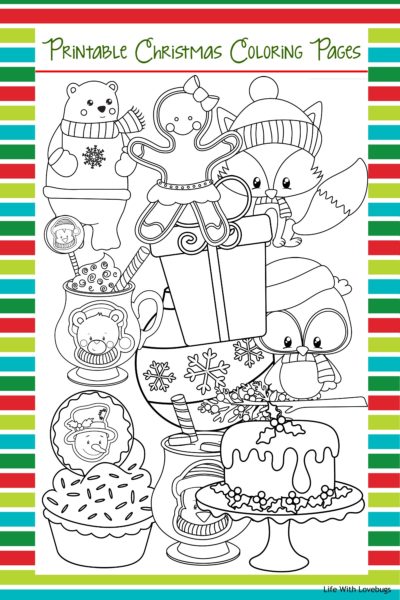 Christmas Activity and Coloring Pages