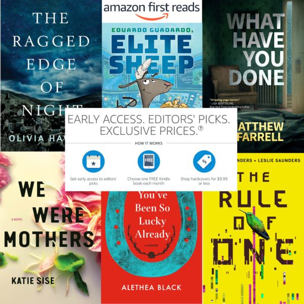 Amazon First Reads: September Book Picks