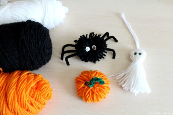 Halloween PomPom Characters