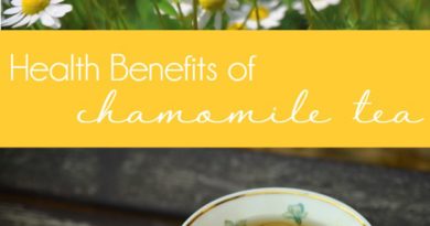 Health Benefits of Chamomile Tea