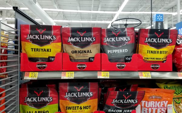 Jack Links Beef Jerky available at Walmart