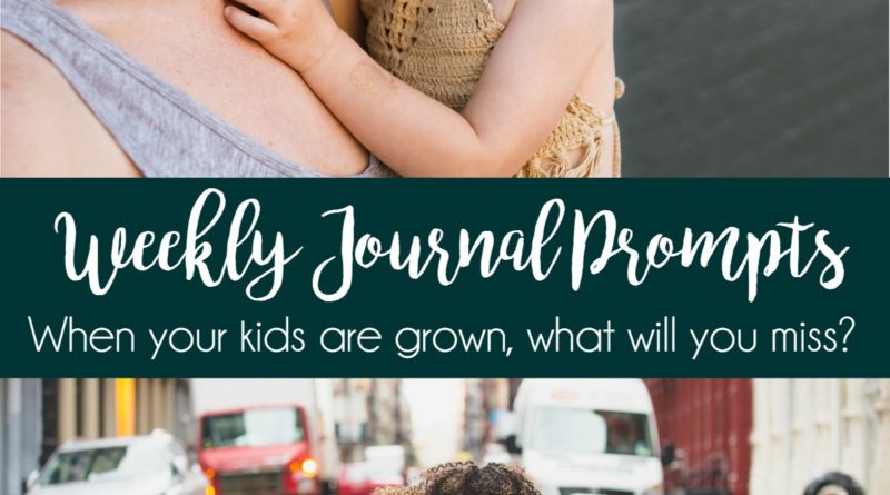 Weekly Journal Prompt - Need inspiration for your journal? Follow these prompts!