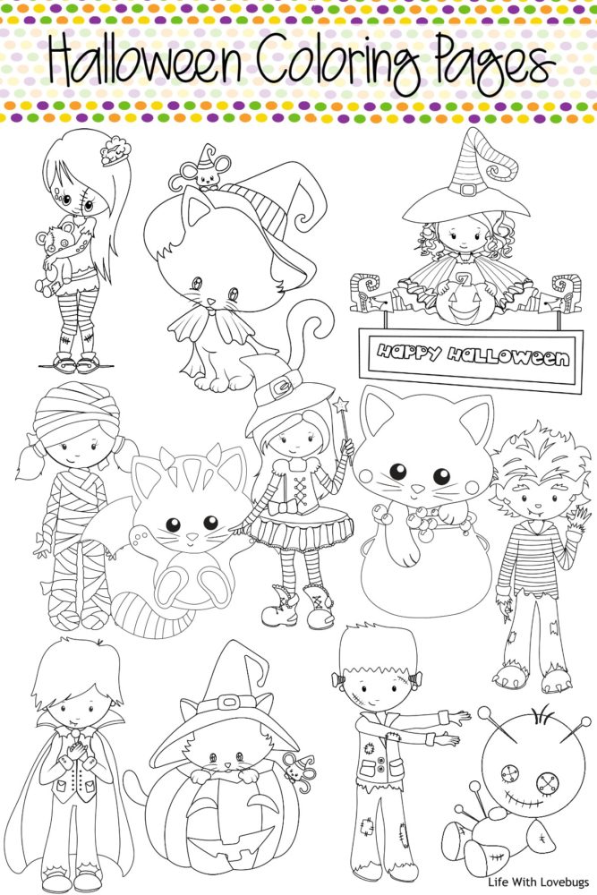 Printable Halloween Coloring Pages