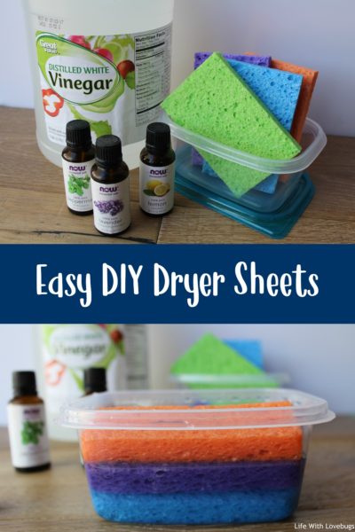 Natural Cleaning: Easy DIY Dryer Sheets